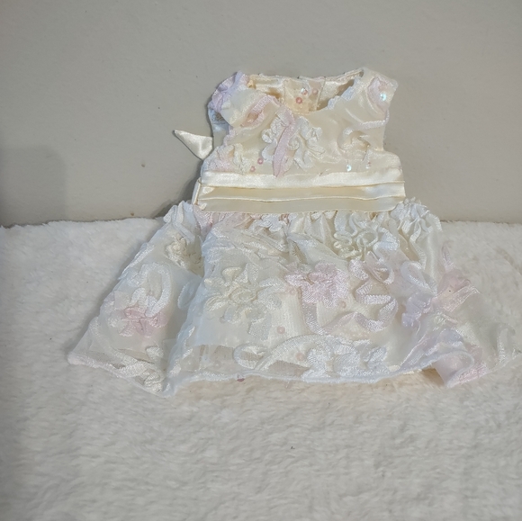 3 American Princess For "18" Girl Doll Dresses Special Occasions Cream&Pink "14" - Picture 3 of 14